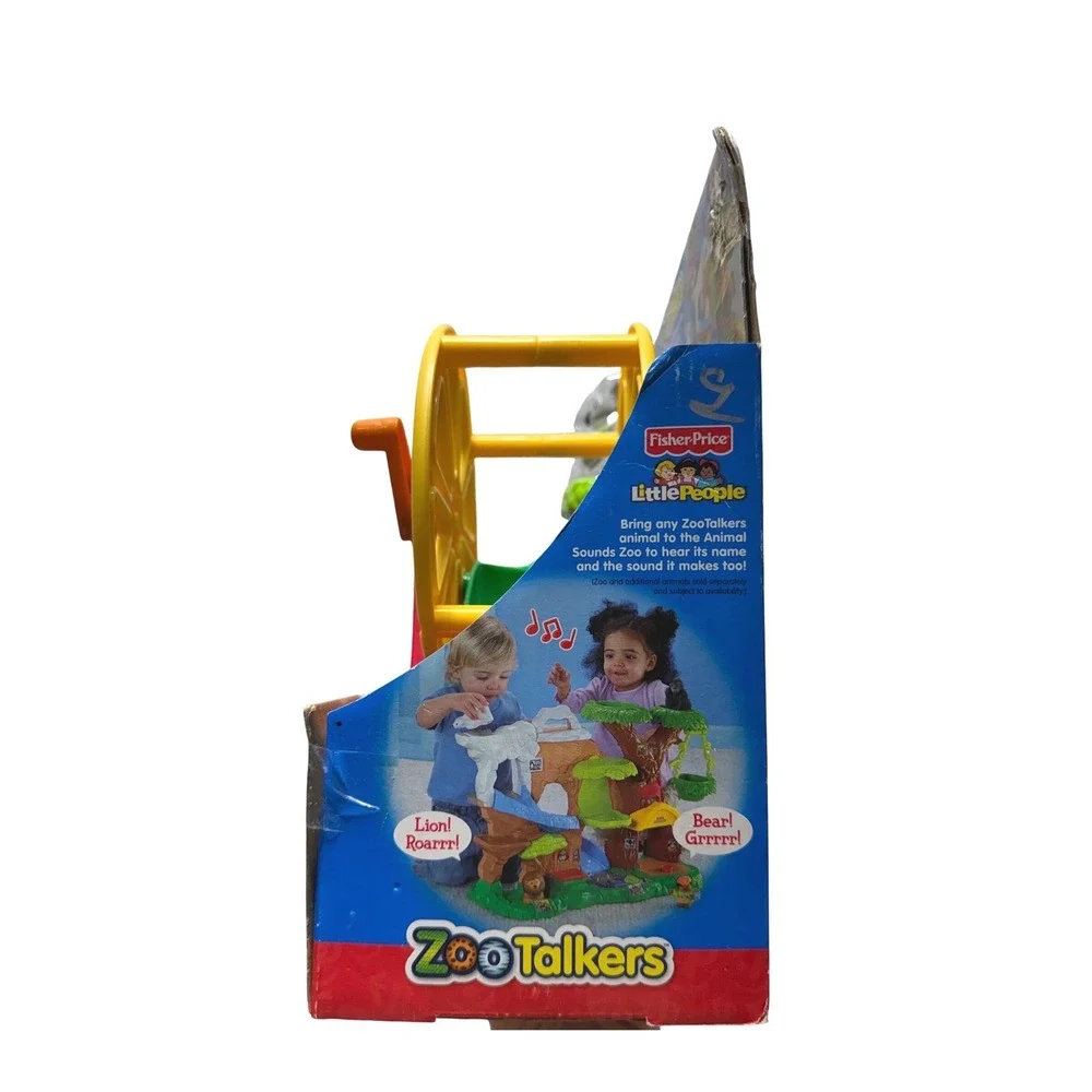 Fisher-Price Little People Zoo Talkers Animal Sounds Zoo Train New NIB 2012